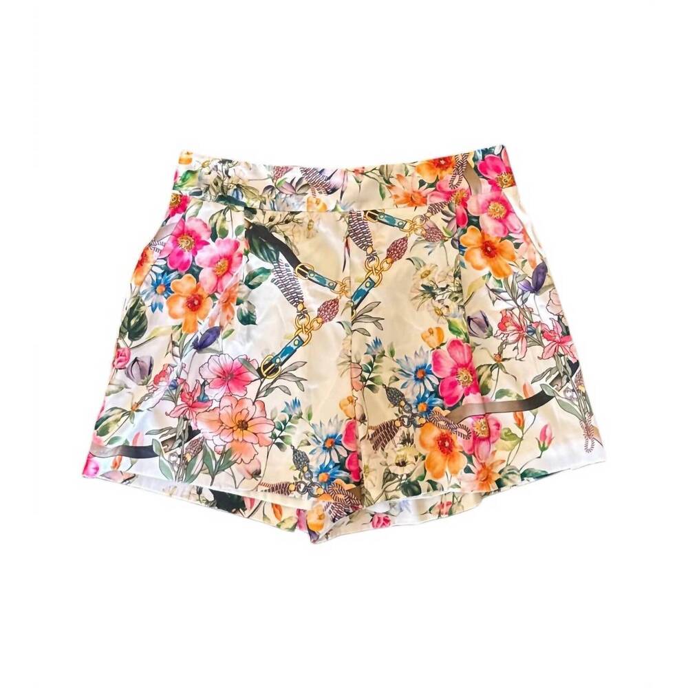 NEW DREW women's nolie shorts in cream